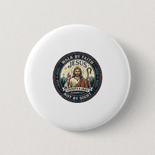 Jesus Matcha Cafe Trend Shirt Christliches Grafik_ Button