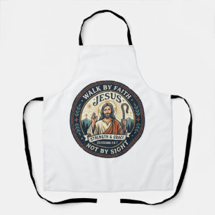 Jesus Matcha Cafe Trend Shirt Christliches Grafik_ Schürze