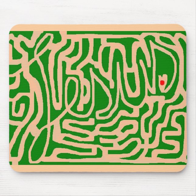 Jesus maze mousepad (Vorne)