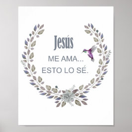 Jesus me ama esto lo se poster