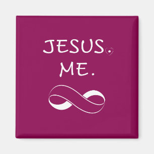 Jesus Me Infinity Christliche Magnet-Geschenke Magnet