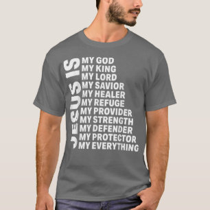 Jesus, mein Erretter, Christlich Gott, kreuzen Män T-Shirt