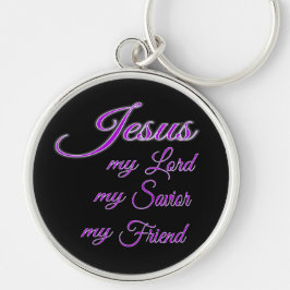 Jesus mein Herr, mein Erretter, mein Freund Schlüs Schlüsselanhänger