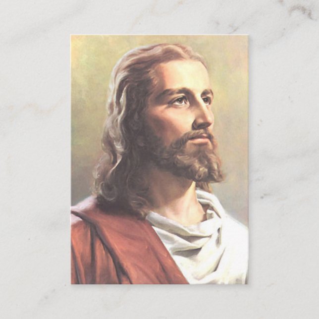 Jesus Memorials & Keepsakes Visitenkarte (Vorderseite)