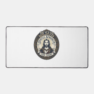 Jesus Memory Care Alzheimer Pflegekraft Shirt Chri Schreibtischunterlage