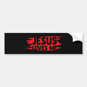 Jesus Men Women Kinder Spaß Christliche Bibel Glau Autoaufkleber