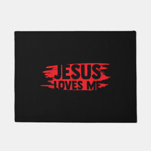 Jesus Men Women Kinder Spaß Christliche Bibel Glau Fußmatte