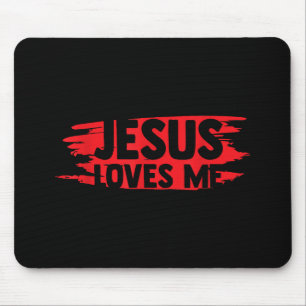 Jesus Men Women Kinder Spaß Christliche Bibel Glau Mousepad