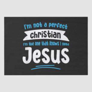 Jesus Men Women Kinder Spaß Christliche Bibel Glau Seidenpapier