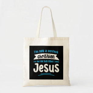 Jesus Men Women Kinder Spaß Christliche Bibel Glau Tragetasche