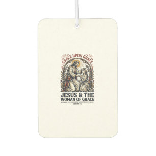 Jesus Menopause Midlife Frauen Ermutigung Shirt Autolufterfrischer