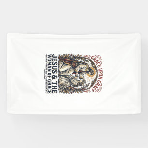 Jesus Menopause Midlife Frauen Ermutigung Shirt  Banner