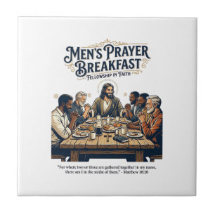 Jesus Mens Group Brüderschaft Retreat T-Shirt Insp Fliese