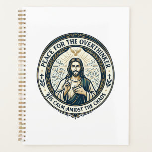 Jesus Mental Health Bekräftigungen T-Shirt Inspiri Planer