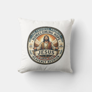 Jesus Militärpartner Wartende Ehefrau T-Shirt Insp Kissen