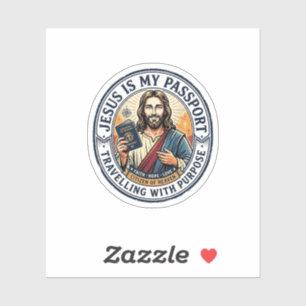 Jesus Missionar Globales Missions-Shirt Christlich Aufkleber