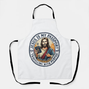 Jesus Missionar Globales Missions-Shirt Christlich Schürze