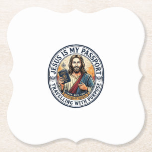 Jesus Missionar Globales Missions-Shirt Christlich Untersetzer