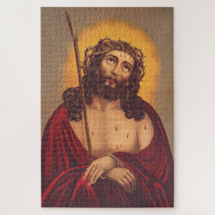 Jesus mit Dornen gekrönt Traurige Kunst