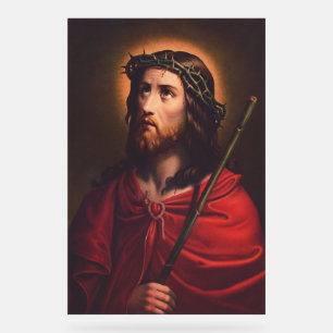 Jesus mit Dornenkrone Acrylschild
