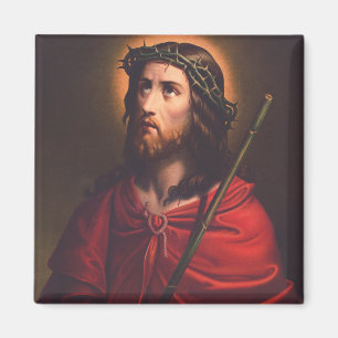 Jesus mit Dornenkrone Magnet
