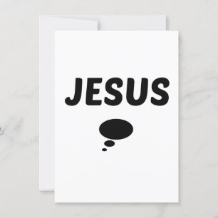 JESUS MIT EINEM BILD EINLADUNG