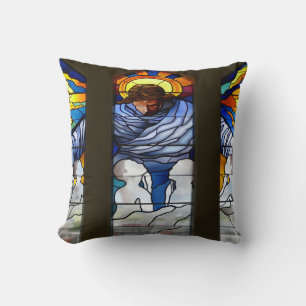 Jesus mit Kindern Kissen