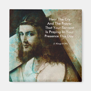 Jesus mit Kreuz Magnet