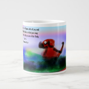 Jesus mit uns Jumbo-Tasse