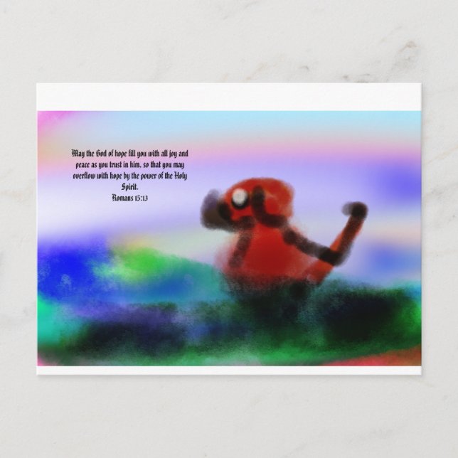 Jesus mit uns  postkarte (Vorderseite)