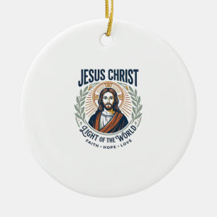Jesus Modest Fashion Feminine Werte T-Shirt Inspi Keramik Ornament