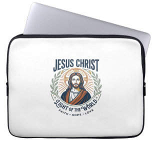 Jesus Modest Fashion Feminine Werte T-Shirt Inspi Laptopschutzhülle