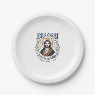 Jesus Modest Fashion Feminine Werte T-Shirt Inspi Pappteller