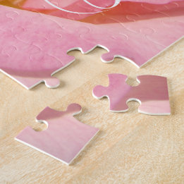 Jésus Moi Puzzle infini cadeaux Rose Fleur