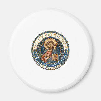 Jesus Mönchische Kontemplative Spiritualität Grafi Magnet