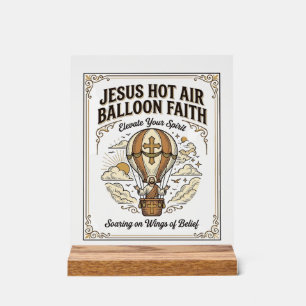 Jésus Montgolfière Foi Jésus Montgolfière 