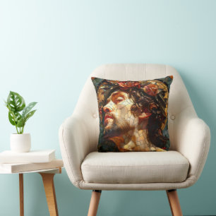 Jesus Mosaic Kissen
