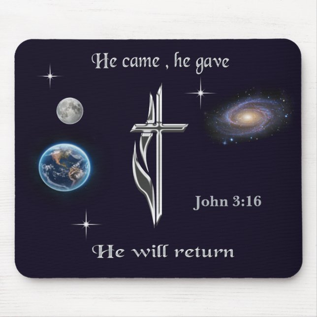 Jesus Mousepad (Vorne)