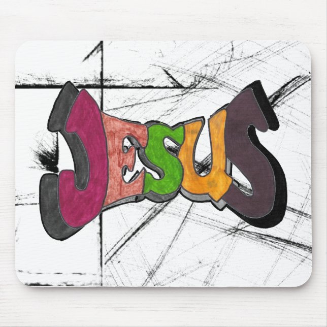 Jesus Mousepad (Vorne)