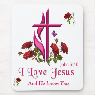Jesus Mousepad