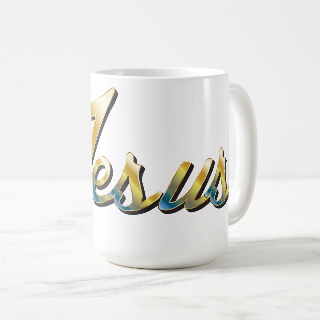 Jesus Mug Kaffeetasse (VorderseiteRechts)
