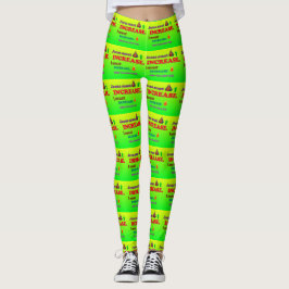 Jesus muss sich erhöhen! Ich muss mich verringern! Leggings