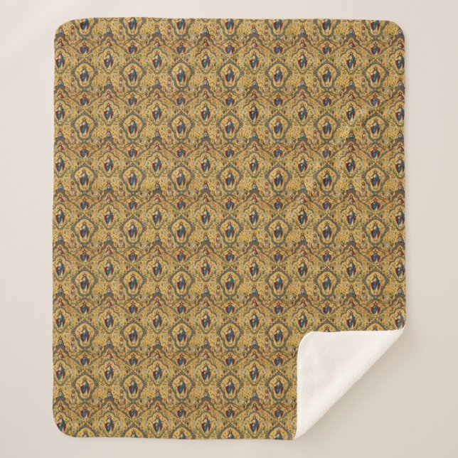 Jesus-Muster Sherpadecke (Vorderseite)