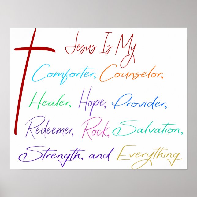 Jesus My Everything Poster (Vorne)