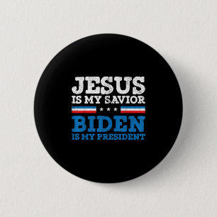 Jesus My Retter Joe Biden Mein Präsident 2020 Elec Button