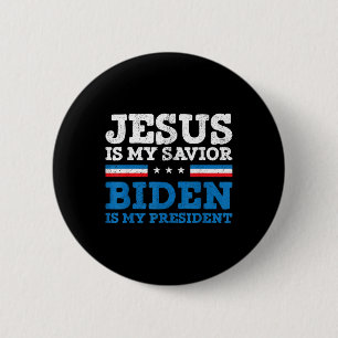 Jesus My Retter Joe Biden Mein Präsident 2020 Elec Button