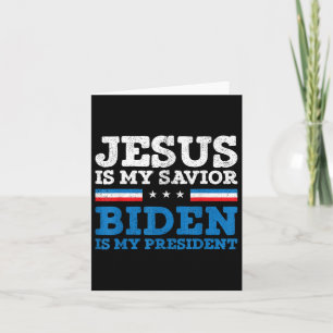 Jesus My Retter Joe Biden Mein Präsident 2020 Elec Karte