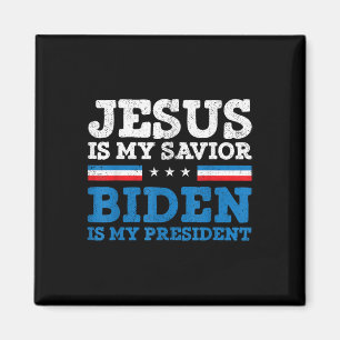 Jesus My Retter Joe Biden Mein Präsident 2020 Elec Magnet
