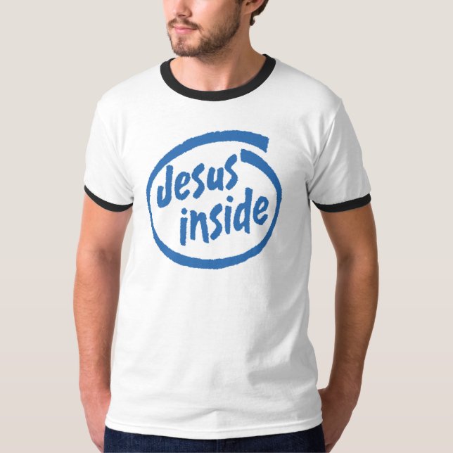 Jesus nach innen T-Shirt (Vorderseite)