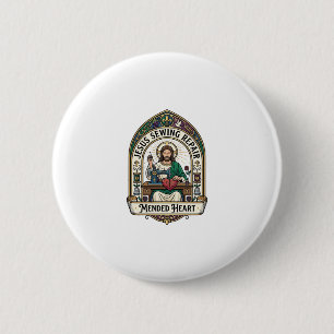 Jesus Nähreparatur Herz Jesu Nähreparatur Button